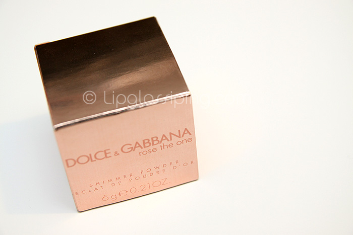 dolce gabbana the one shimmer powder