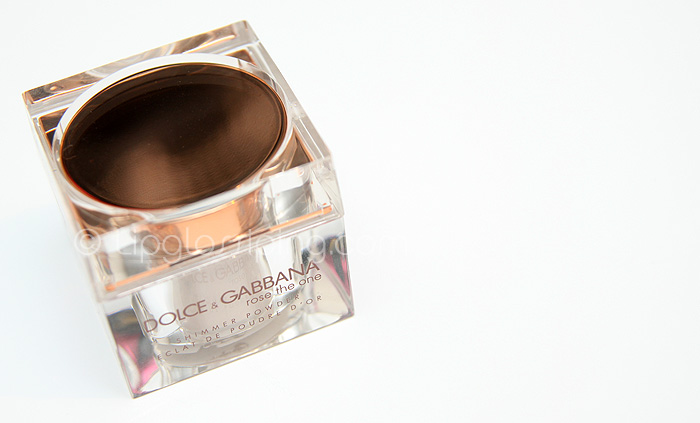 dolce gabbana rose the one shimmer powder