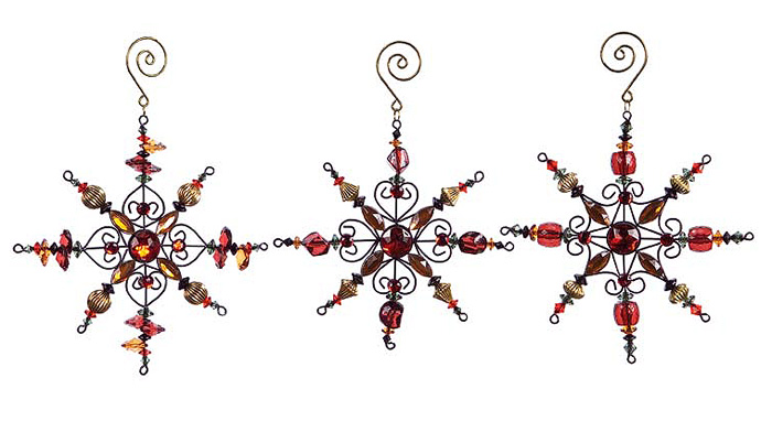 DMEL32449SNOWFLAKEBEADED