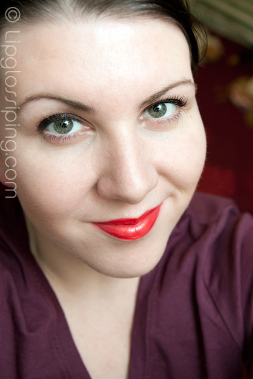 MAC Cockney is fairly sheer red lipstick mac. MAC Cockney is fairly sheer