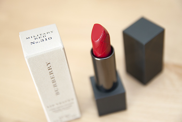 burberry red lipstick