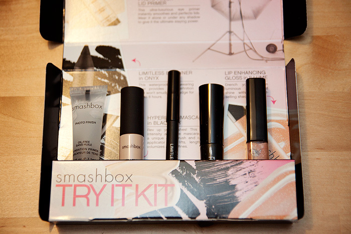 free smashbox try it kit