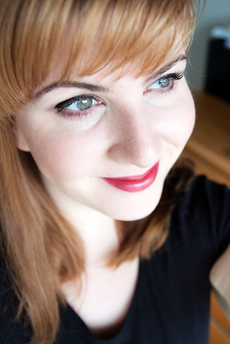 Clarins-135-Rouge-Prodige-Dark-Cherry-Lipstick-FOTD