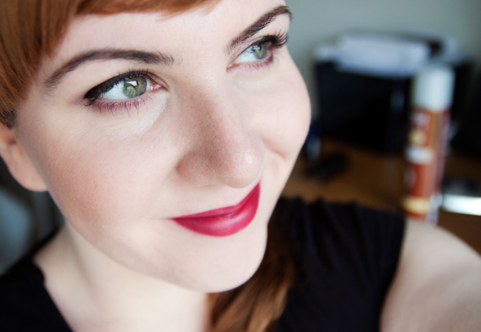 Red Lip Series: Rimmel Kate Moss Matte Lipstick #107 (Wine)