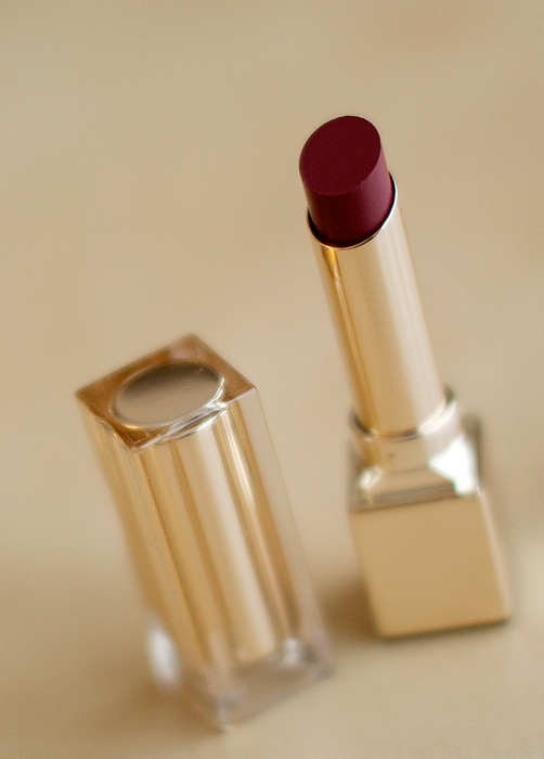 Red Lip Series: Clarins Rouge Eclat #107 Red Wine