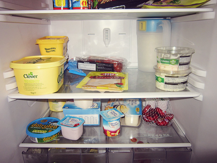 What's in my fridge?  No, really....