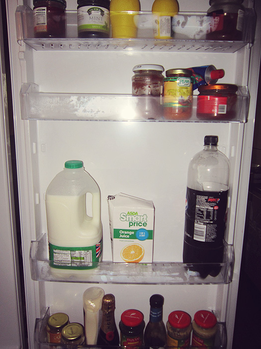 What's in my fridge?  No, really....