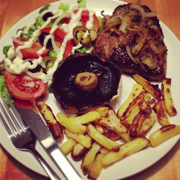 Steak & Chips