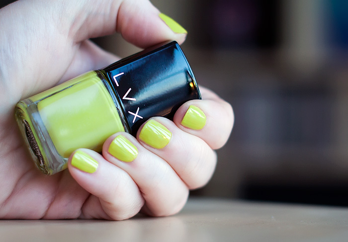 Bring on the brights! LVX Midori Nail Polish NOTD