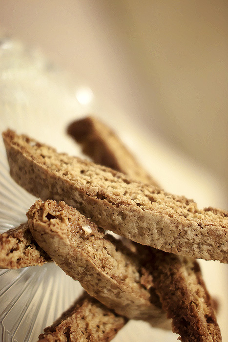 Lemon and White Chocolate Biscotti