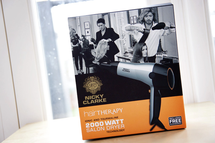 Nicky Clarke Hair Therapy 2000-watt Hair Dryer