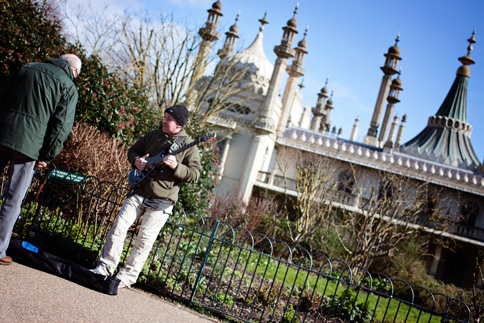 Doing my annoying shooting-from-the-hip at Brighton Pavillion