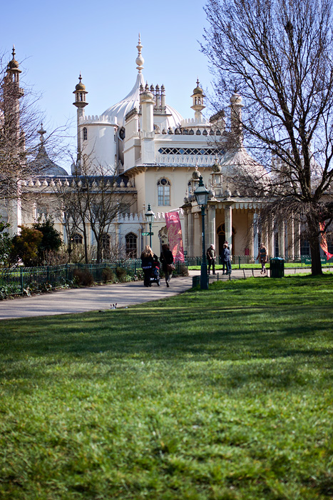 The impressive Brighton Pavillion