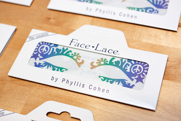 Win it! Eight festival-inspired Face Lace designs to giveaway!