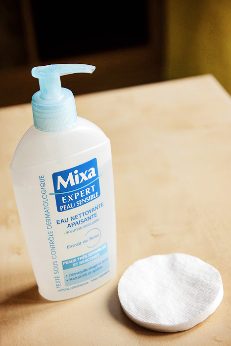 mixa makeup remover french supermarket