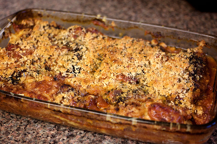 Food Friday: Chicken & Aubergine Bake