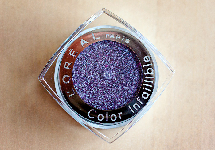 Loreal Color Infallible Eyeshadow Metallic Lilac_02