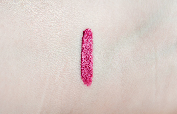 One. Hot. Pink. MUA Luxe Velvet Lip Lacquer in Funk