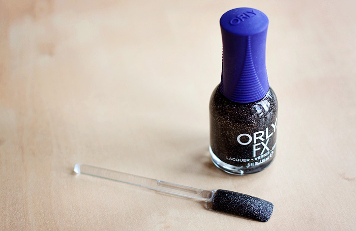 Orly Black Pixel Nail Polish