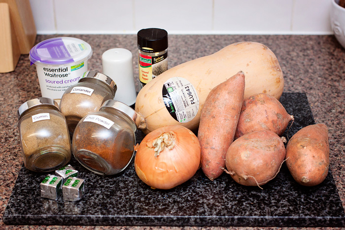 Food Friday: Spicy Sweet Potato & Butternut Squash Soup