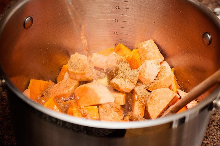 Food Friday: Spicy Sweet Potato & Butternut Squash Soup