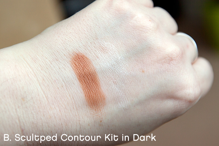 B. Vibrant Lip & Cheek Colour in Fandango and B. Sculplted Contour Kit Review5